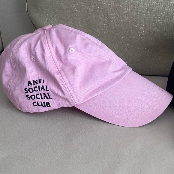 Accessories - Pink Anti Social Social Club Cap